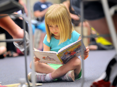 Speaker giving a presentation.